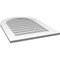 Ekena Millwork Round Top Surface Mount PVC Gable Vent: Non-Functional, w/ 3-1/2"W x 1"P Standard Frame, 24"W x 34"H GVPRT24X3401SN - alternate 5